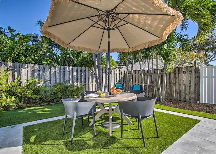 1 Mi To Deerfield Beach: Stylish Studio W/ Pool!